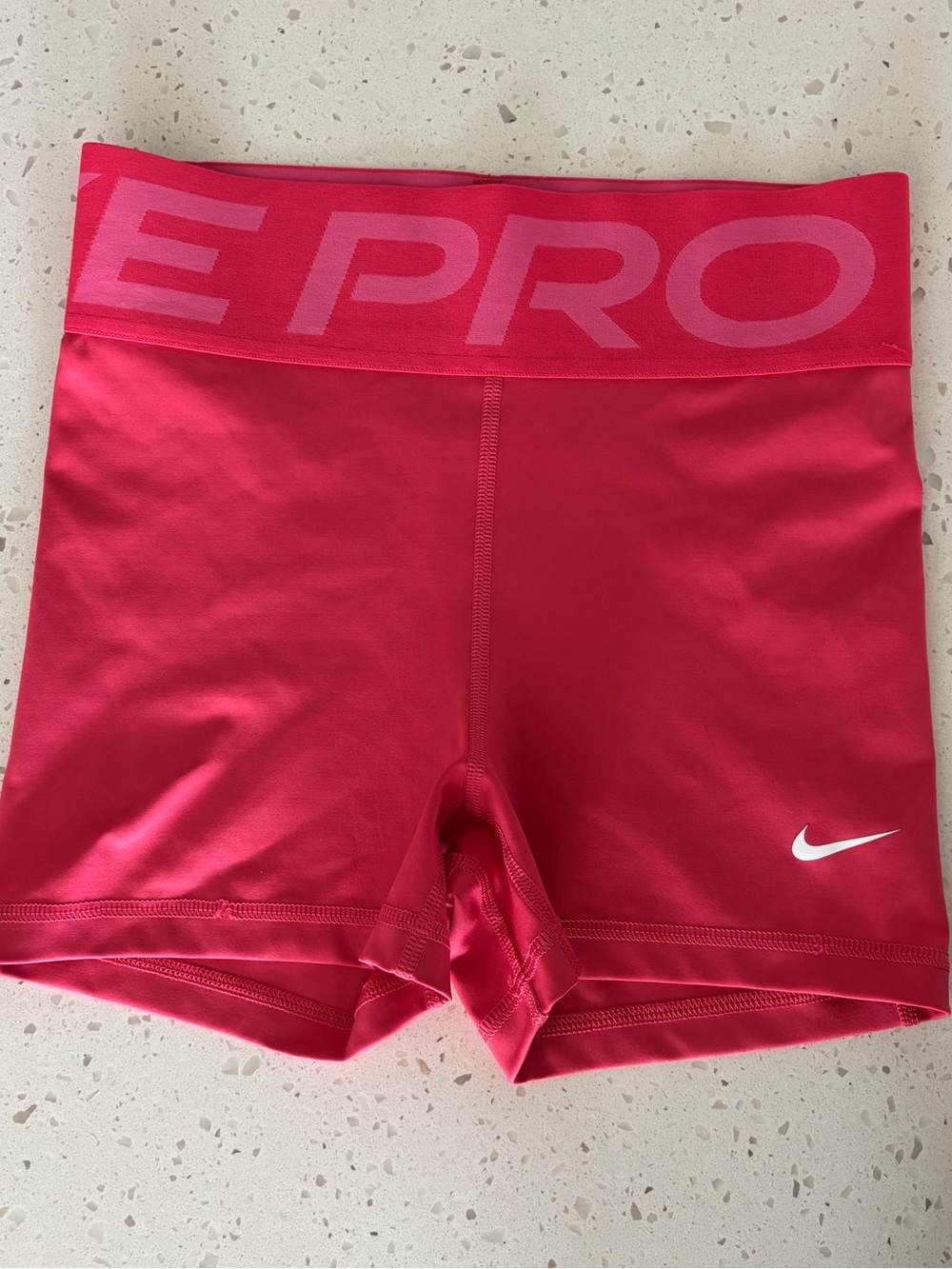 Nike Pro Women’s Pink Compression Shorts 3” Inseam Dri-FIT Size S